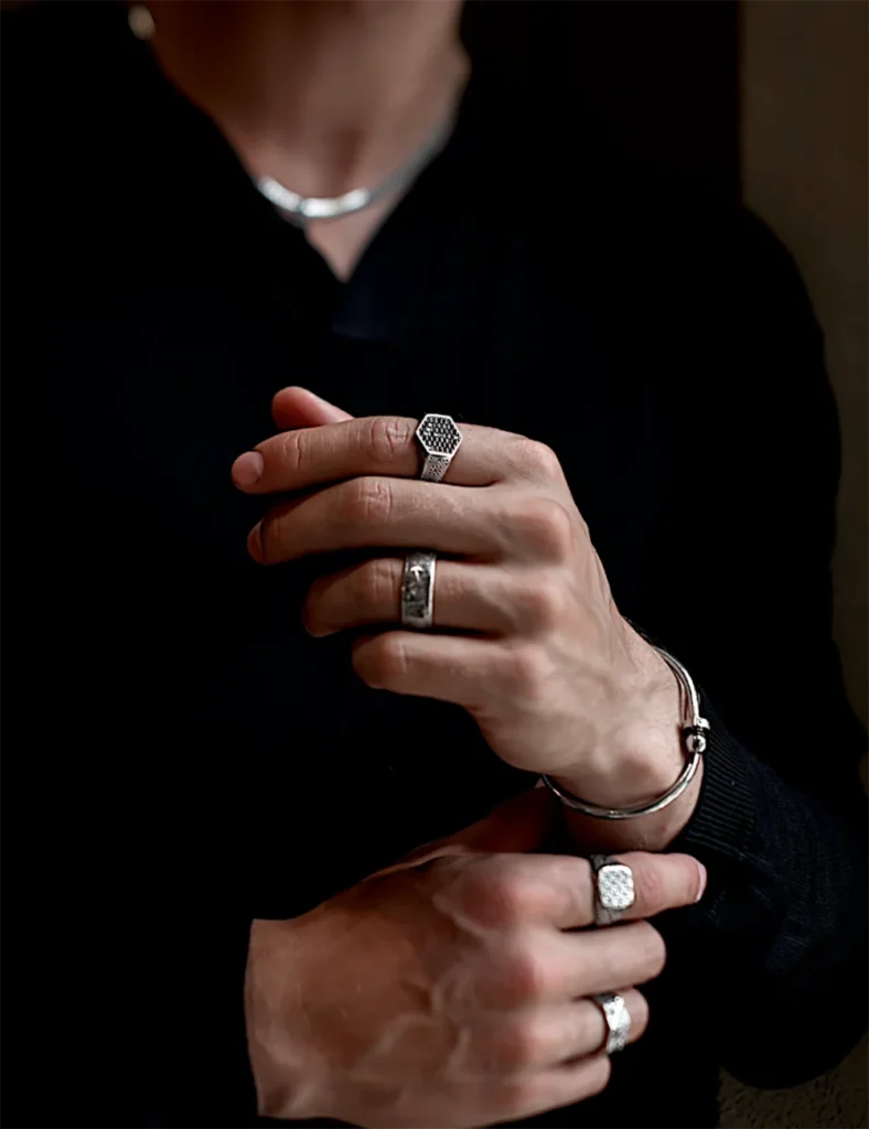 Affordable Men’s Jewellery That Helps You Build A Stylish Collection 4 mens sterling silver rings