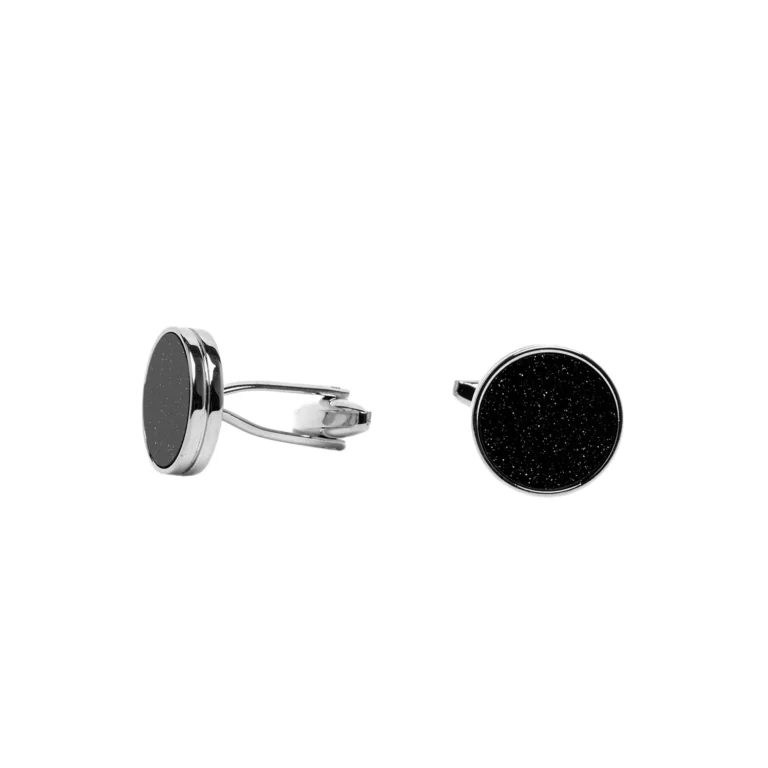 silver celestial cufflinks