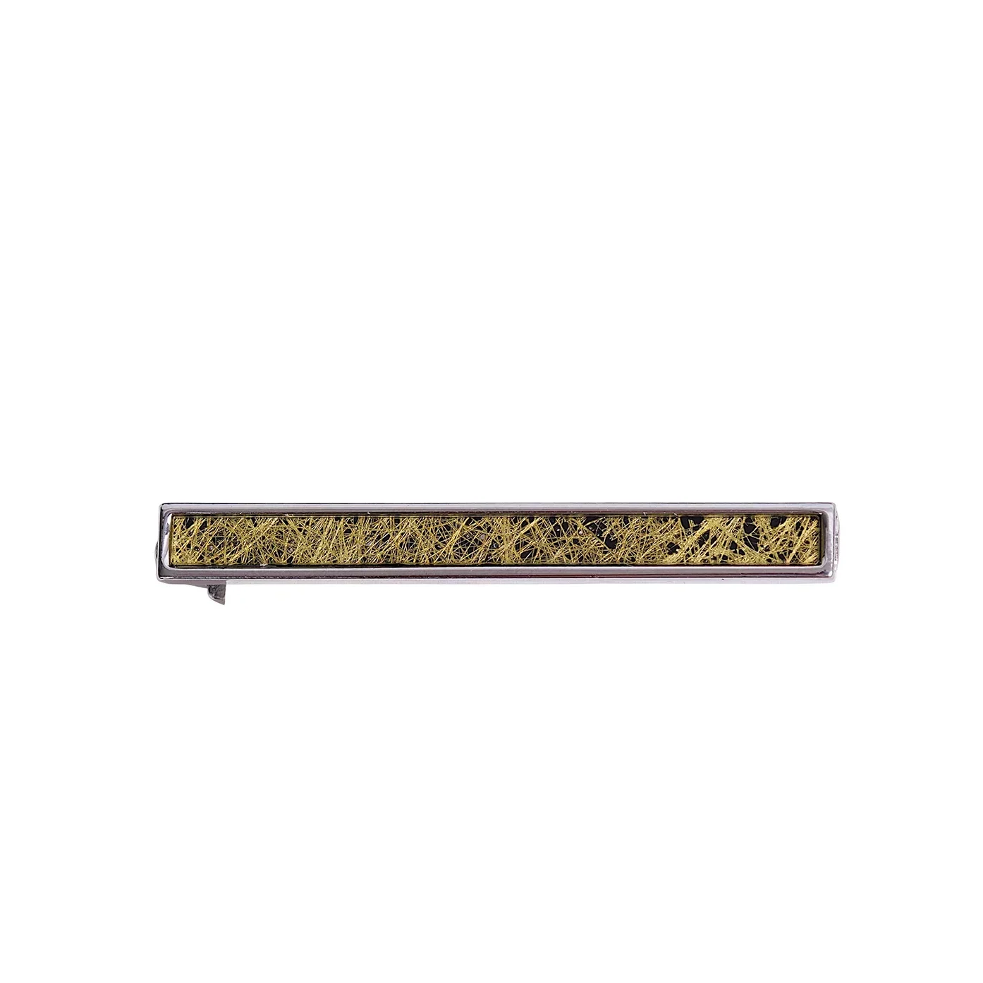 silver gold tie clip