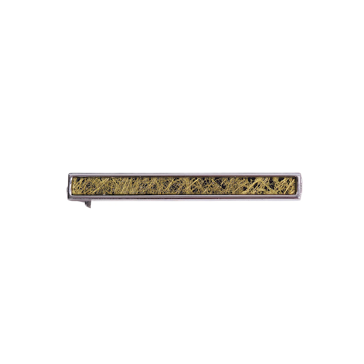 silver gold tie clip