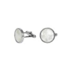 Silver Mother of Pearl Cufflinks