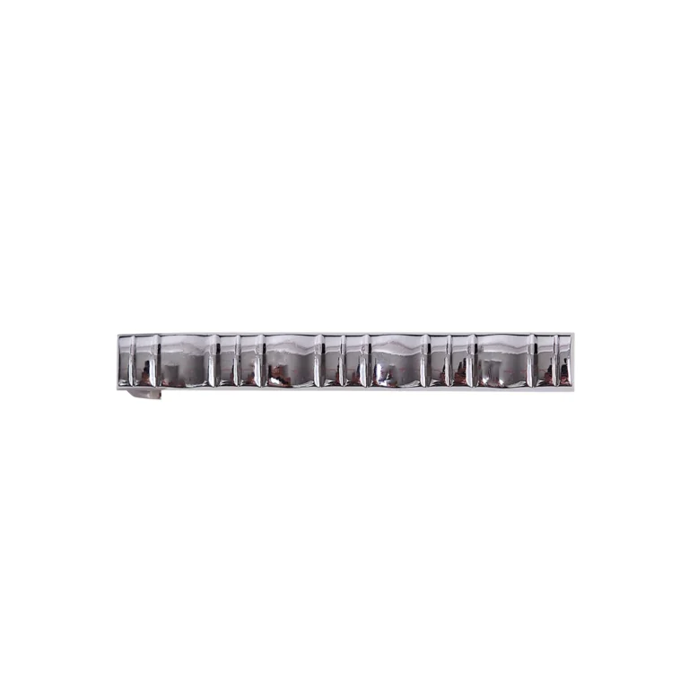 silver tie clip for men