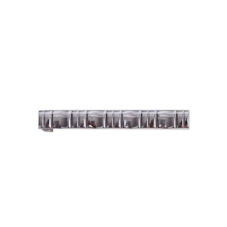 silver tie clip for men