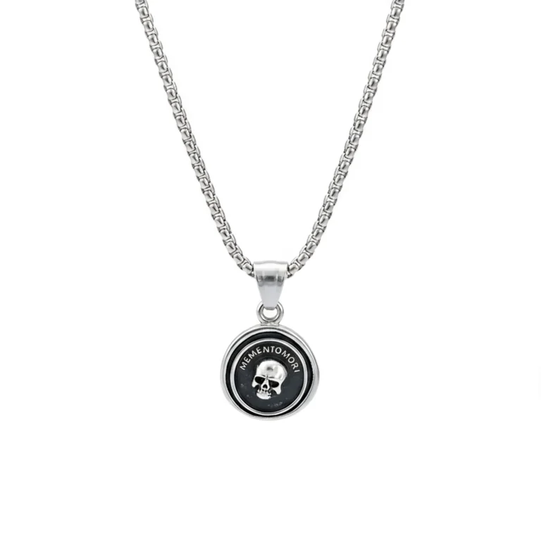 Memento mori pendant