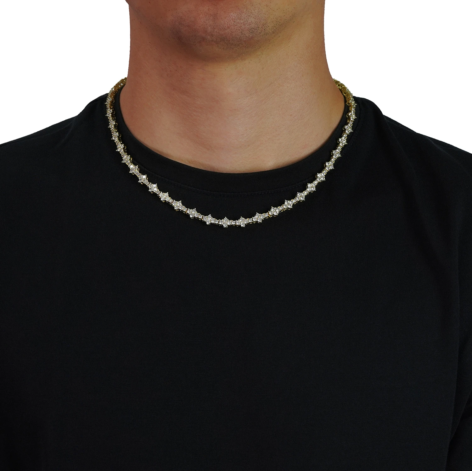 gold honey comb chain