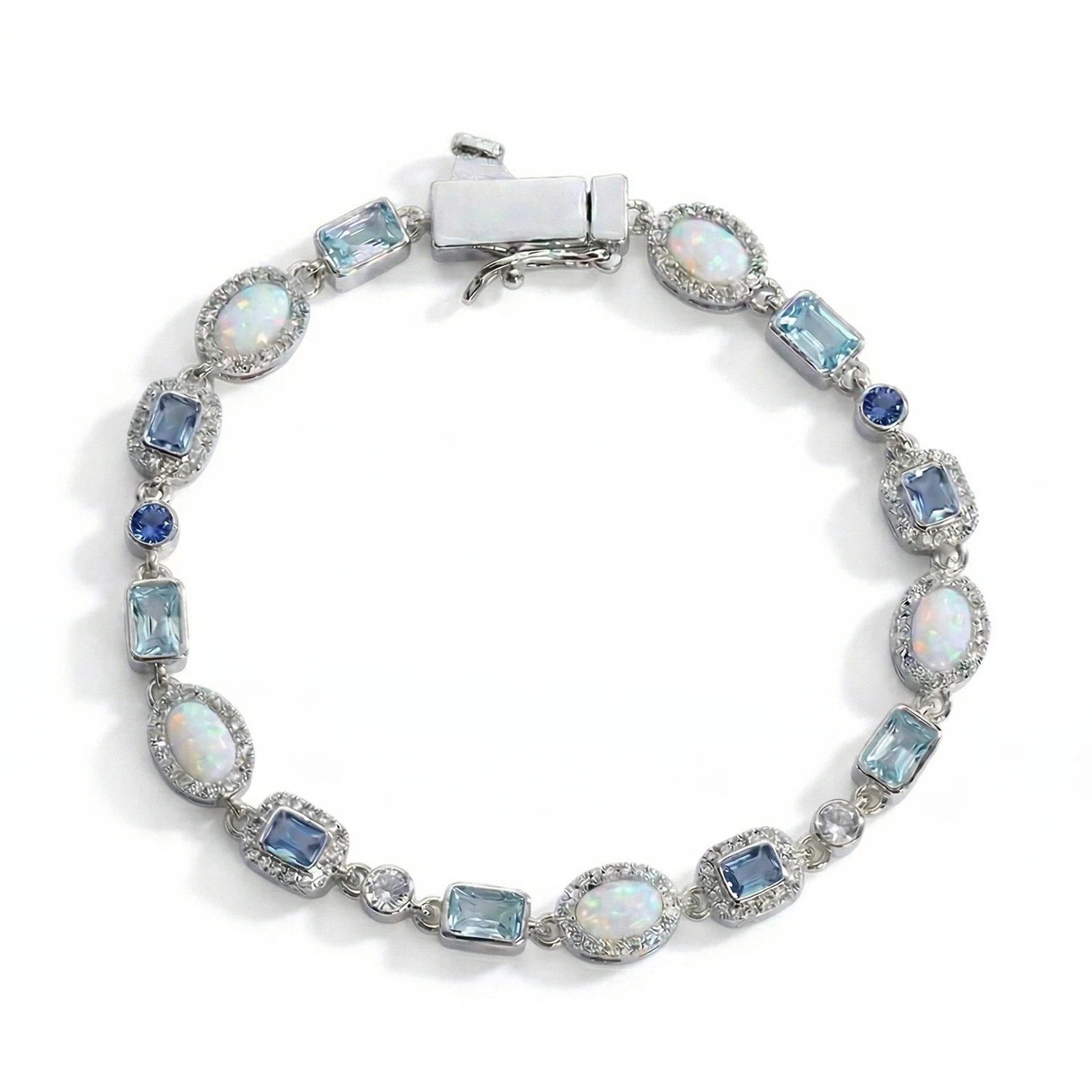 sapphire gemstone bracelet for men