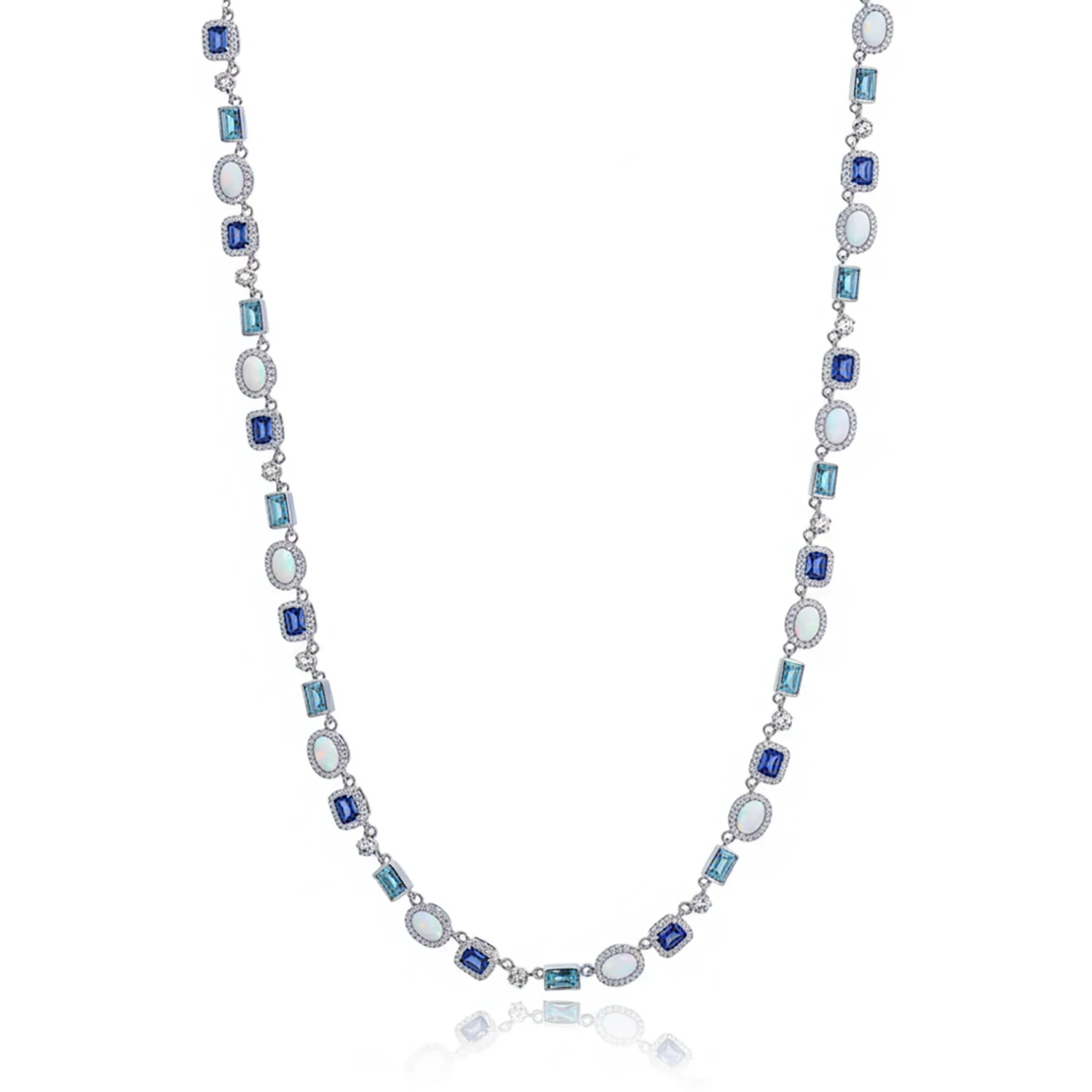 sapphire gemstone necklace