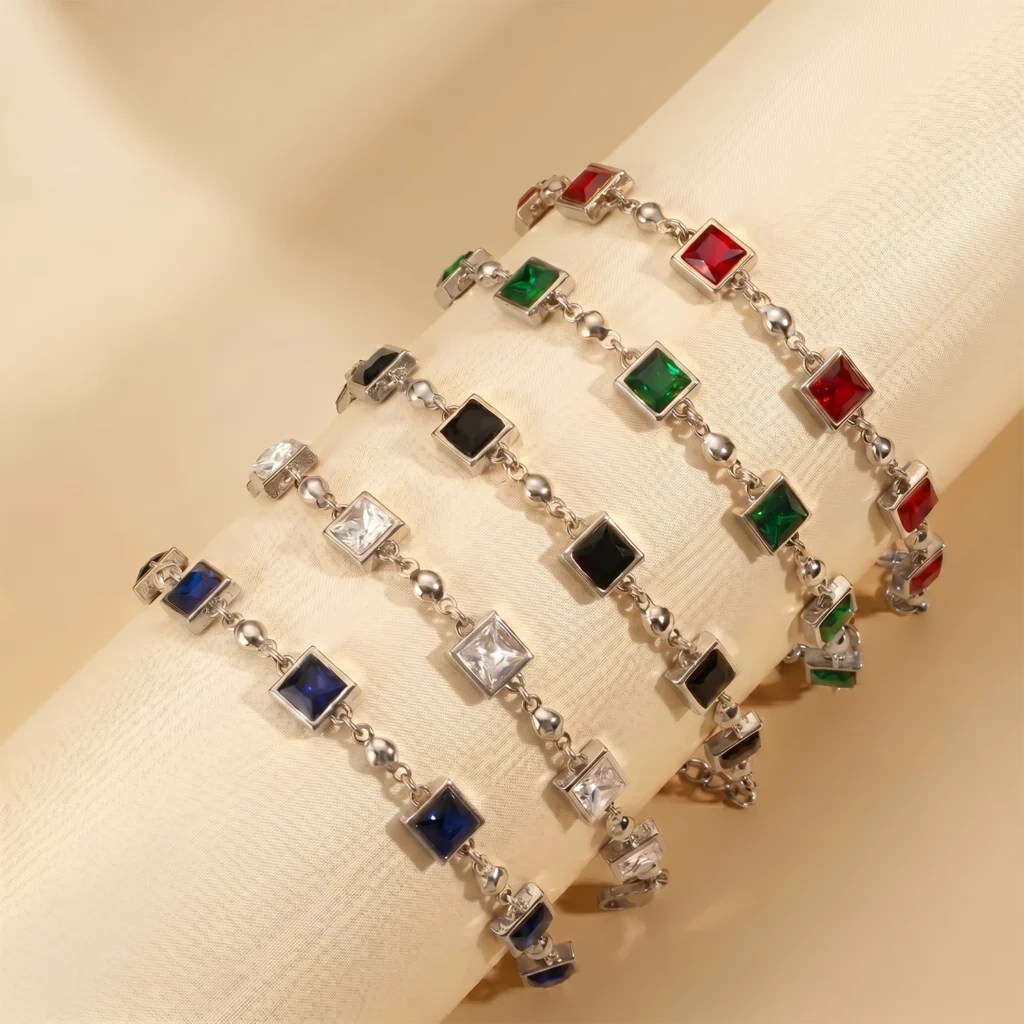 mens gemstone bracelets