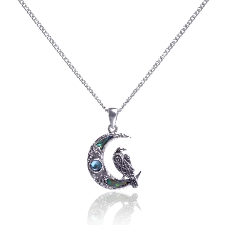 Nocturne Raven Pendant necklace