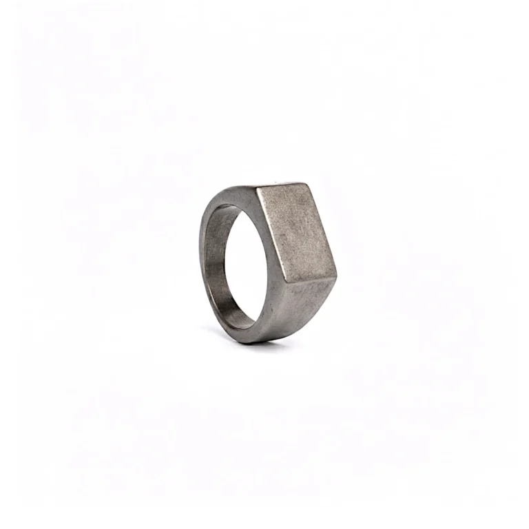 vintage silver signet ring
