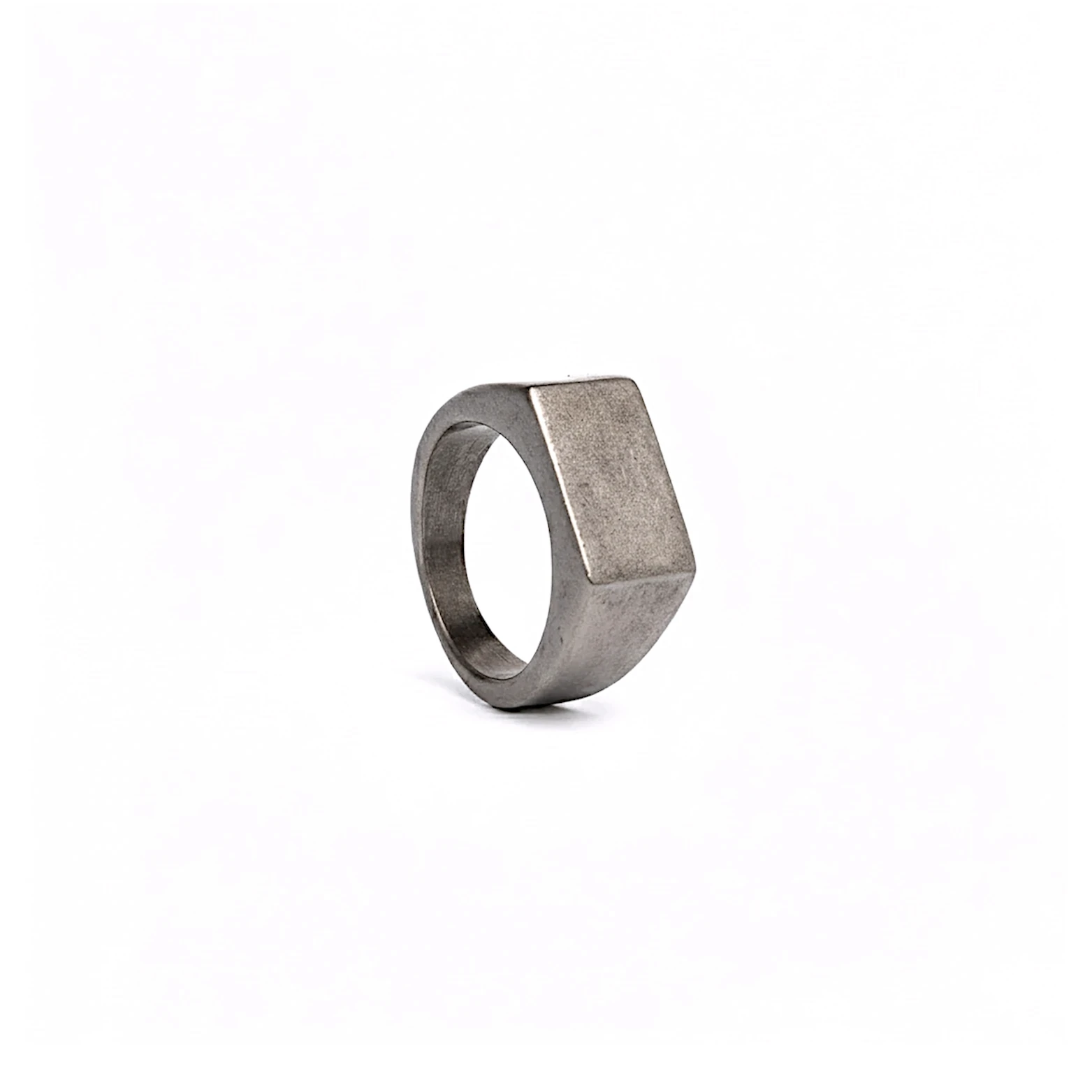 vintage silver signet ring