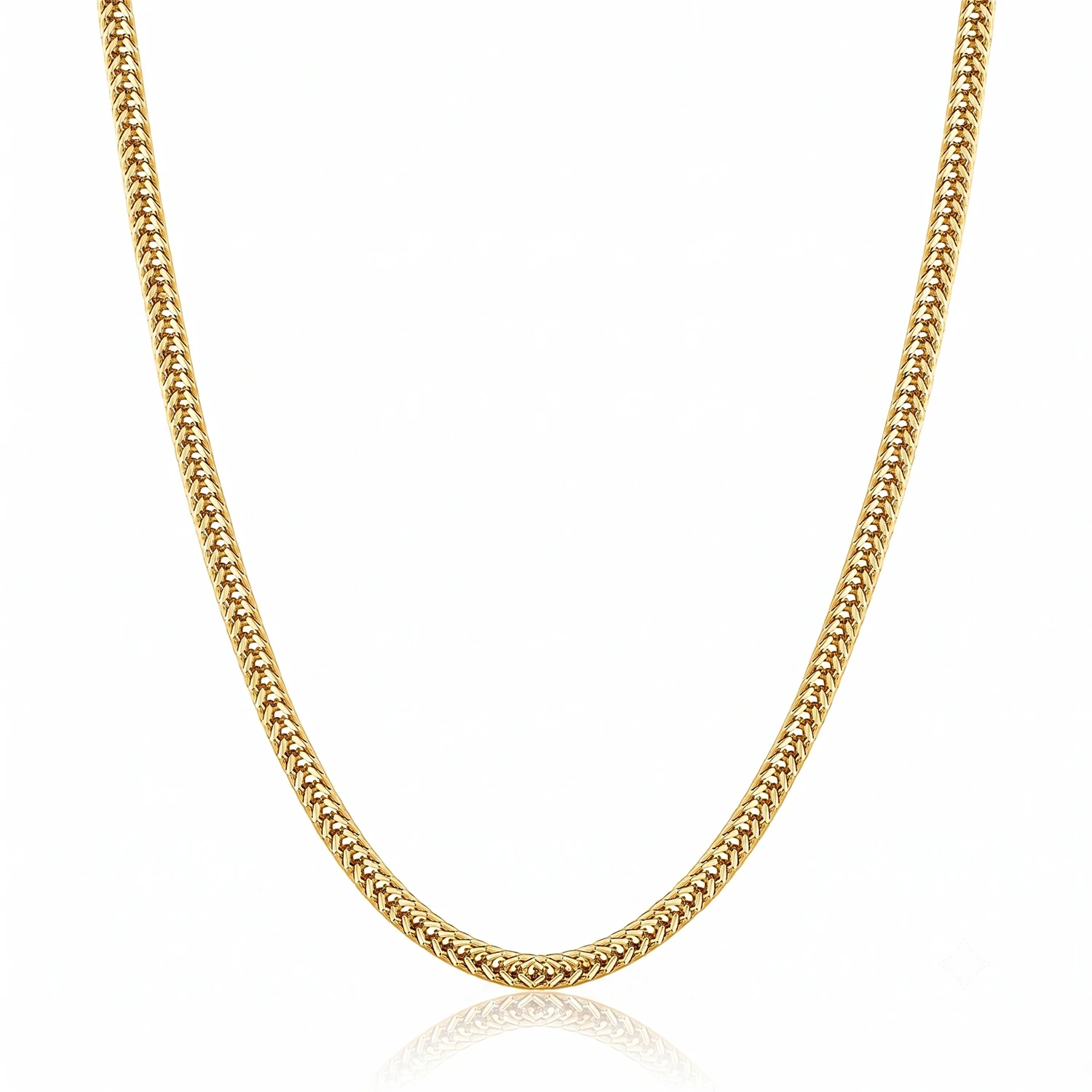 4mm gold franco chain
