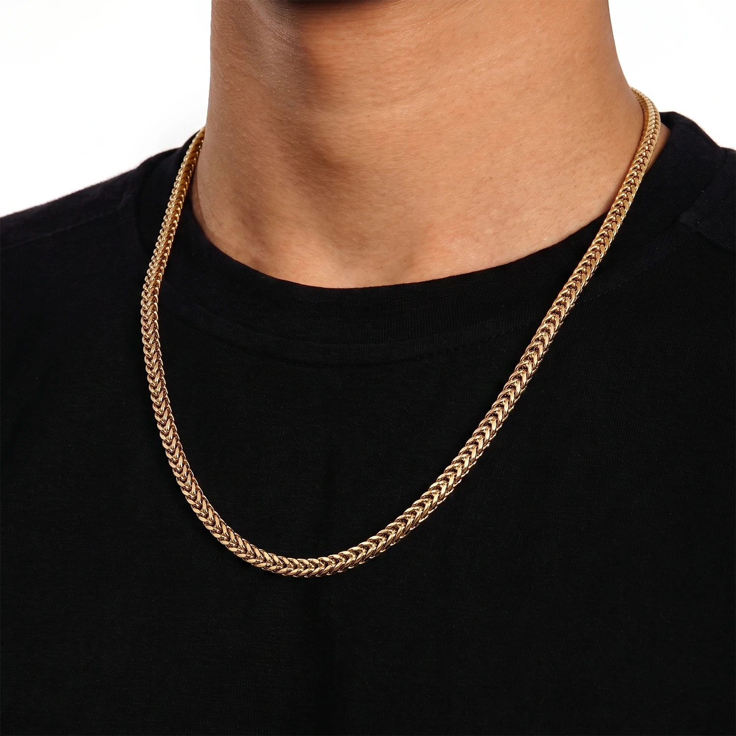 gold franco chain mens
