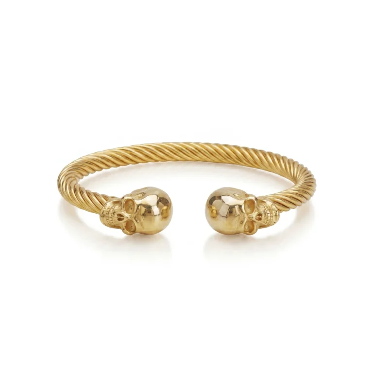 mens skull bracelet